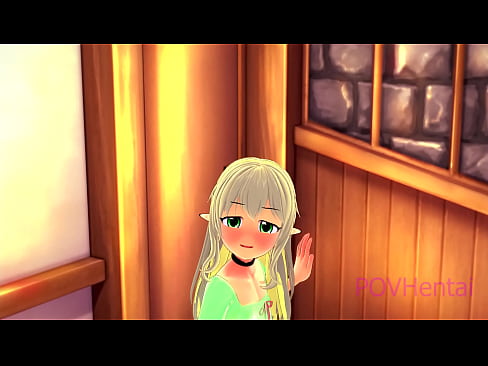 ❤️ (Trap) Elvish mjakazi hukusaidia kunawa uso wako. ️ ❌️❤